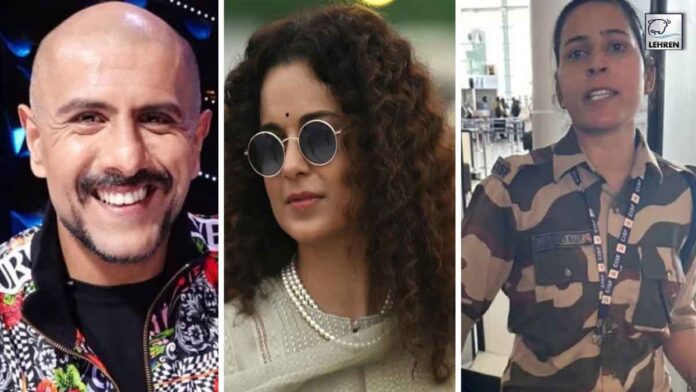 Vishal dadlani offers job to officer who slapped Kangana ranaut