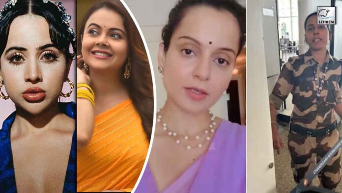 urfi, devoleena reacts to kangana ranaut slap controversy