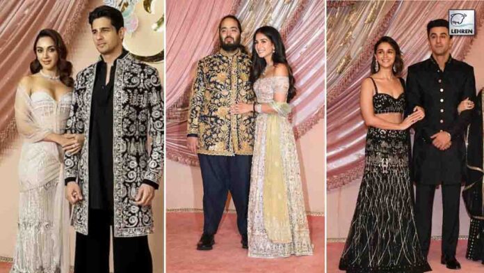 Bollywood celebs at Radhika-Anant's Sangeet Ceremony