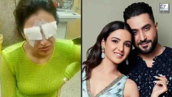 Jasmine bhasin thanked bf aly goni for being her support 24*7 after suffering from corneal damage.