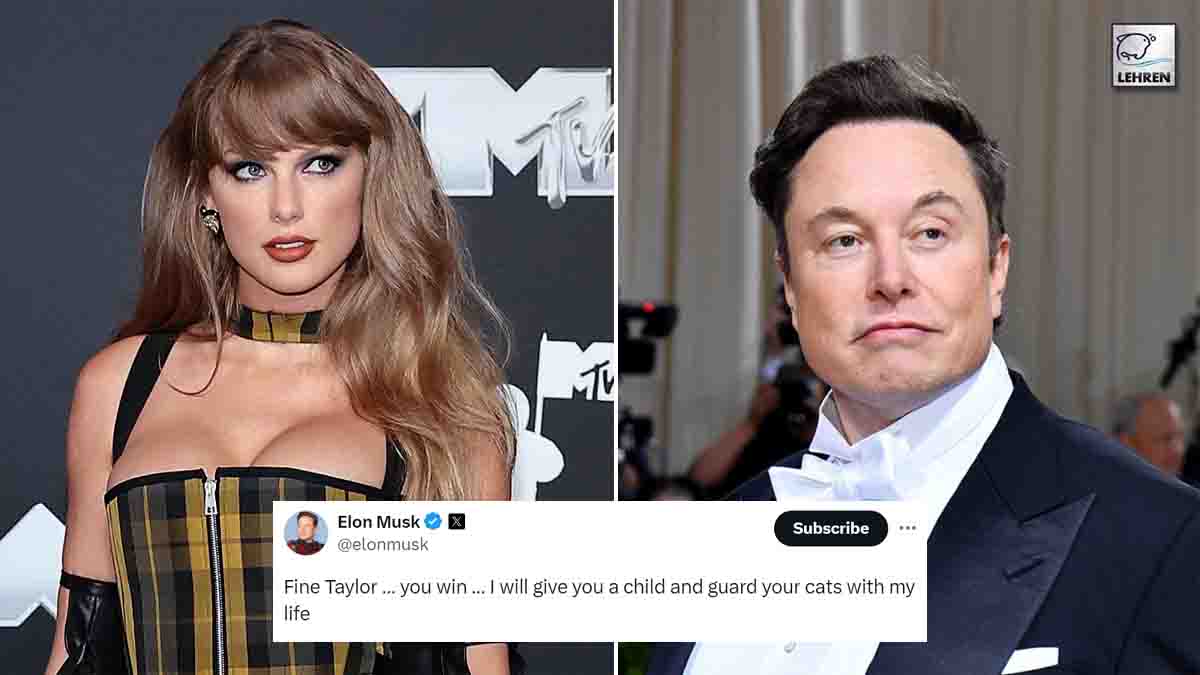 'Disgusting' Taylor Swift's Fans Left Fuming Over Elon Musk's Tweet To