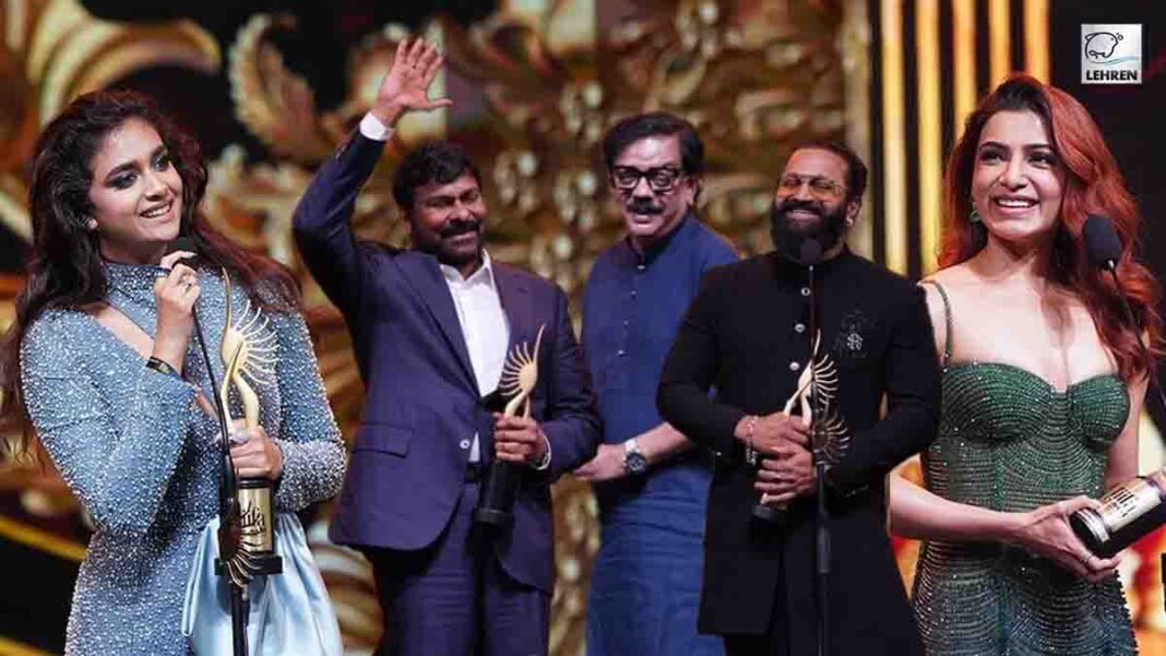 IIFA Utsavam 2024 Honours Chiranjeevi With Outstanding Achievement