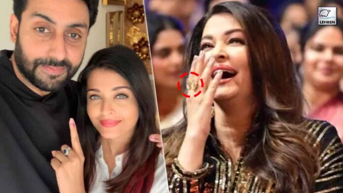 aishwarya rai's missing ring sparks divorce rumors again