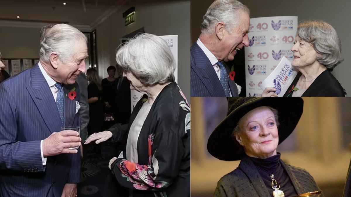 King Charles Pays Tribute As Dame Maggie Smith Passes Away, Calls Her "A National Treasure"