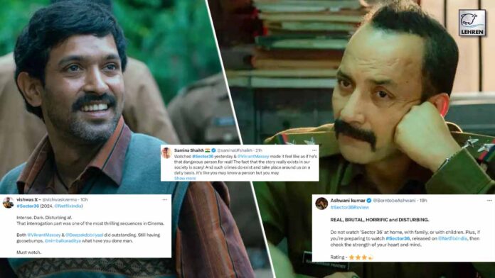 sector 36 twitter reddit revi fans hail vikrant massey's performance