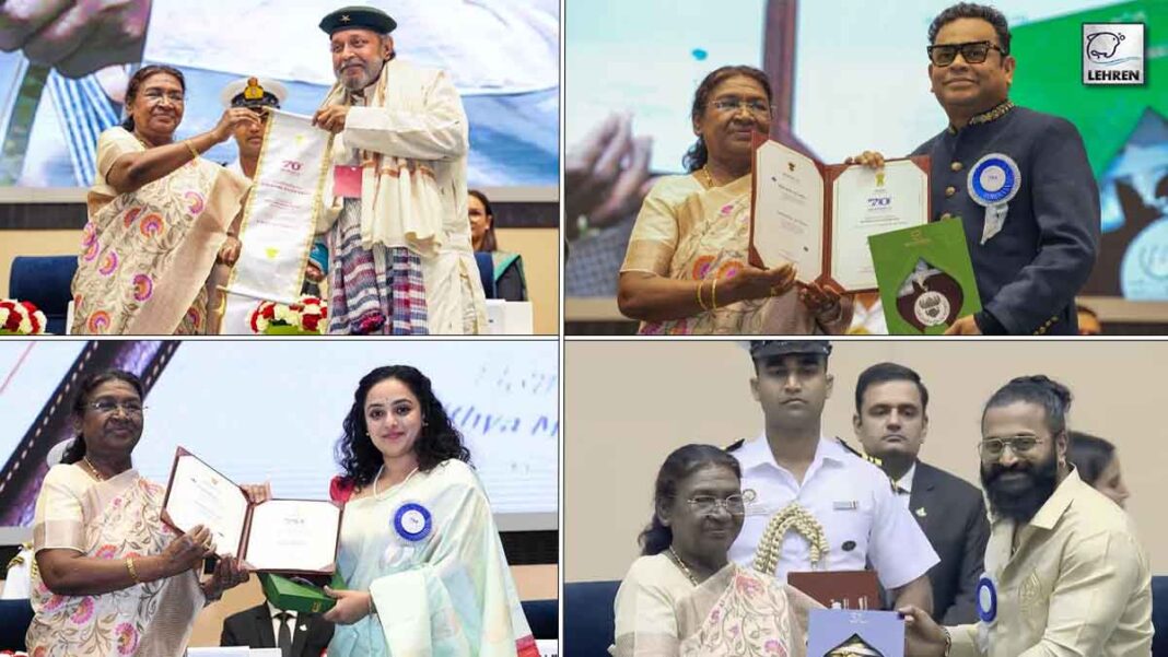 70th National Film Awards Mithun Chakraborty Honoured And AR Rahman