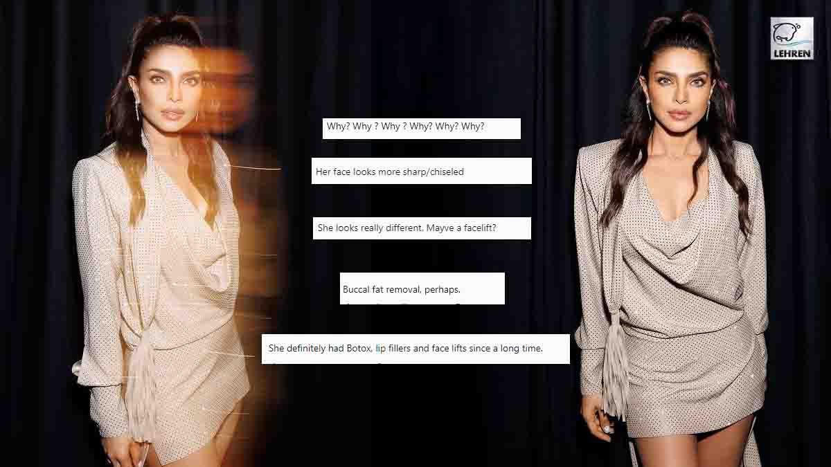 Fans Question If Priyanka Chopra Jonas Went Under The Knife After Her